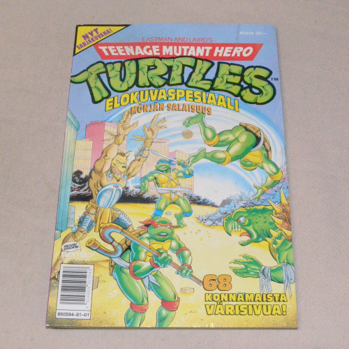 Teenage Mutant Hero Turtles Elokuvaspesiaali Mönjän salaisuus